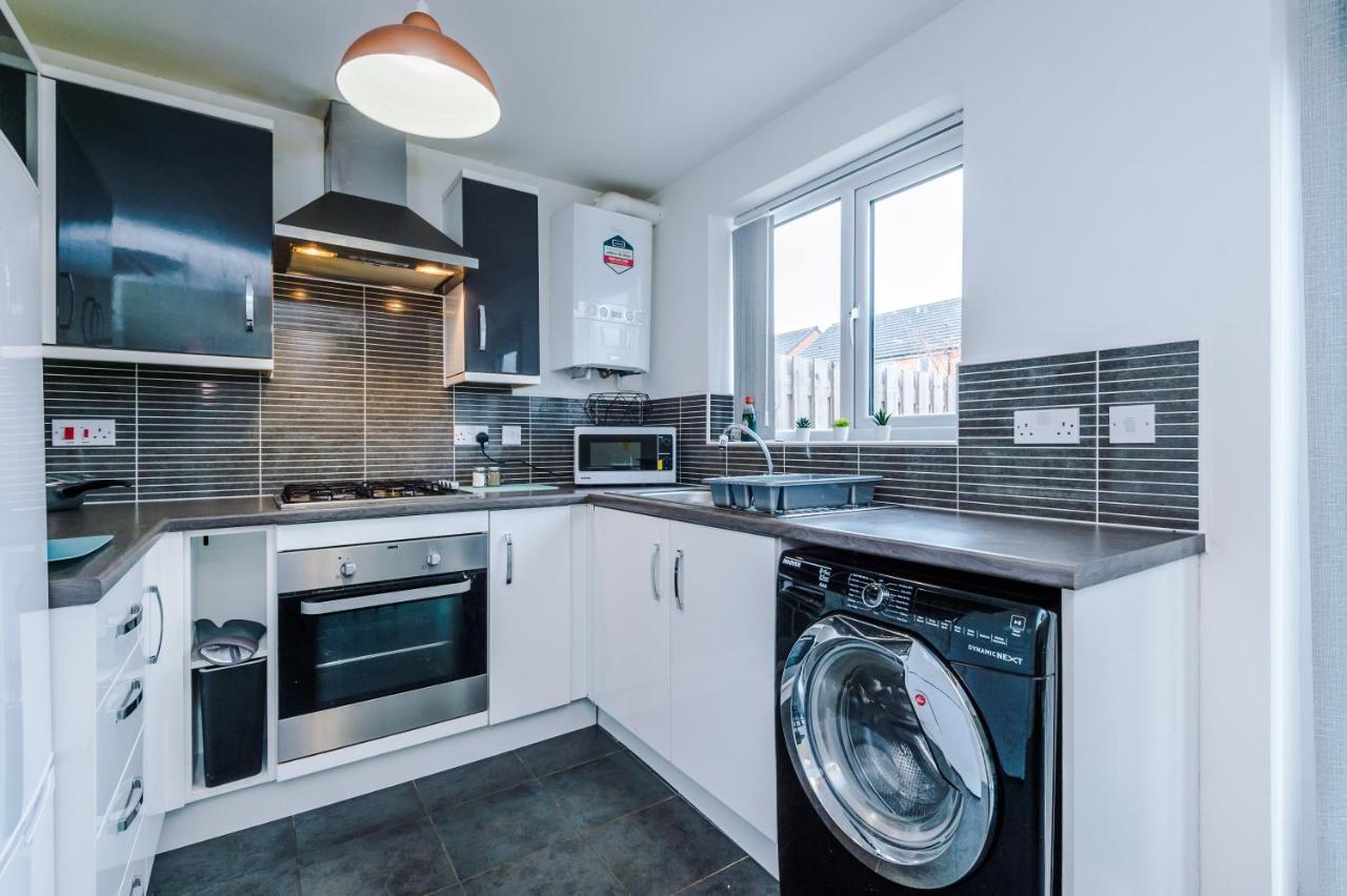 Villa Chic 2 Bed House With Garden & Free Parking Manchester Exterior foto
