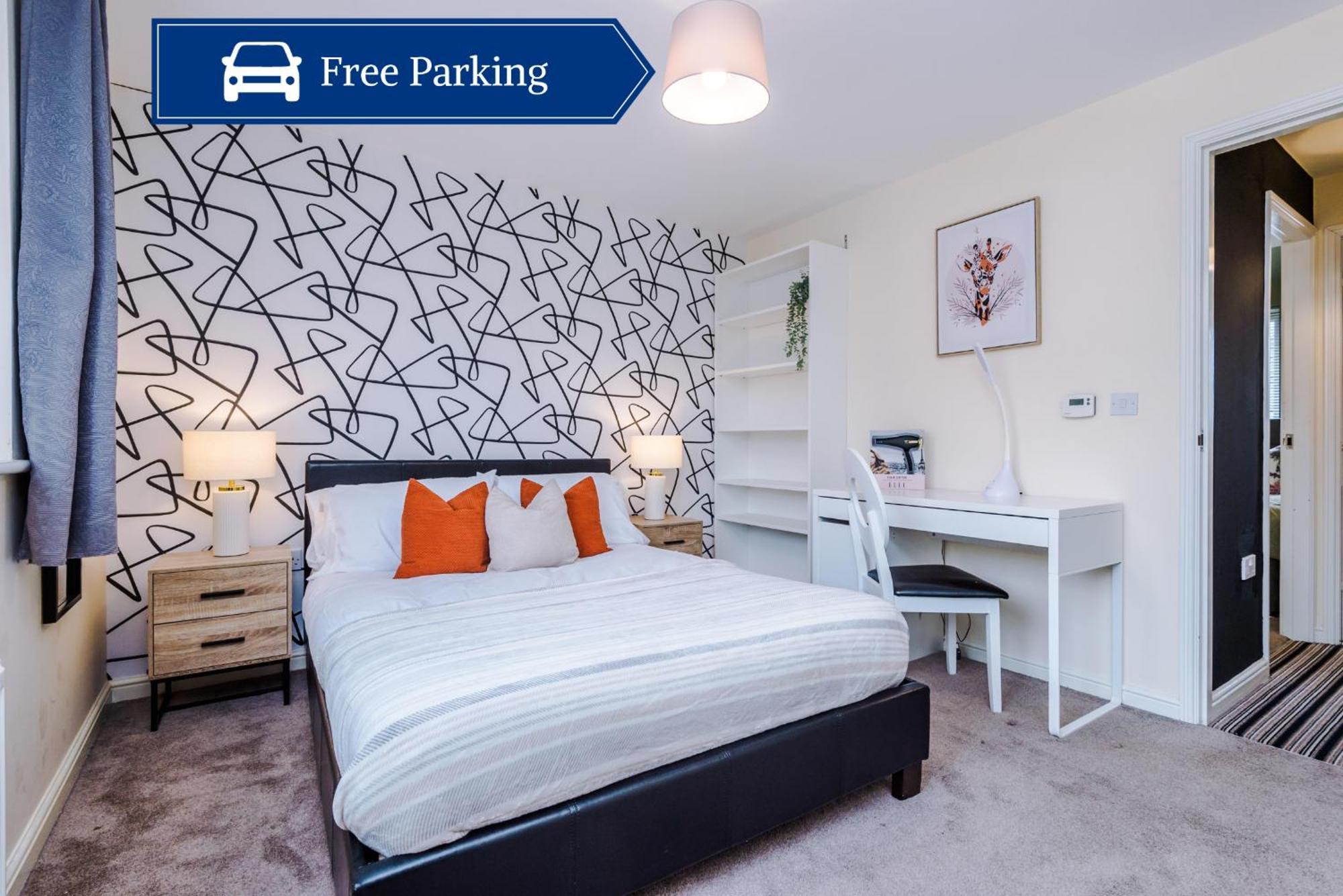 Villa Chic 2 Bed House With Garden & Free Parking Manchester Exterior foto